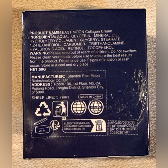 Collagen for Men Hydrolyzed Collagen Retinal
Hyaluronic Acid
Vitamin E 
50g - Picture 4 of 9